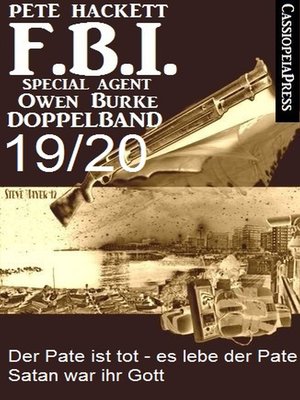 cover image of FBI Special Agent Owen Burke Folge 19/20--Doppelband